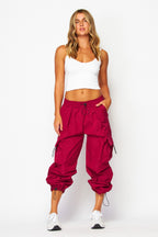 PARACHUTE RUCHED CARGO POCKET JOGGER