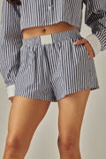 PINSTRIPE BOXER SHORTS