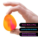 COLOR CHANGING SQUISHY EGG-ORANGE