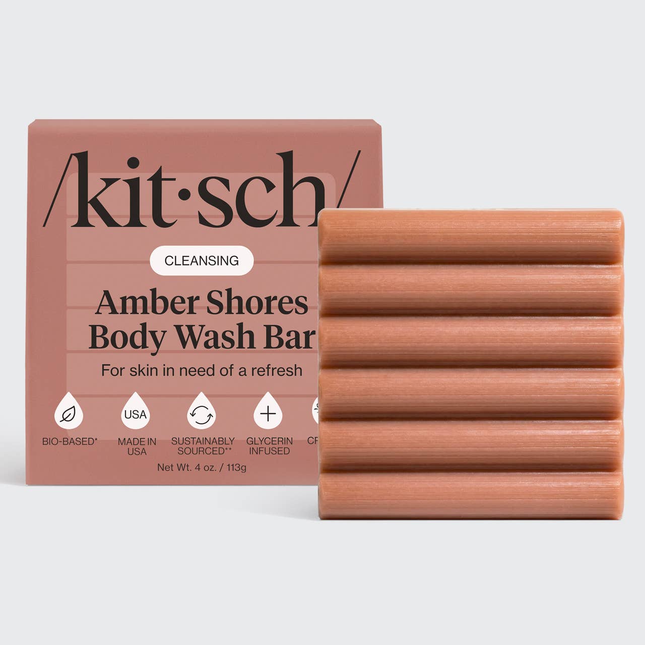 CLEANSING AMBER SHORES BODY WASH BAR