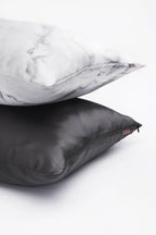 SATIN PILLOWCASE - STANDARD CHARCOAL