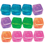 FUN DOH SQUISH & SQUEEZE SPARKLE SQUISHY CUBE