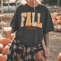 PATTERNED FALL VIBES COMFORT COLOR TEE