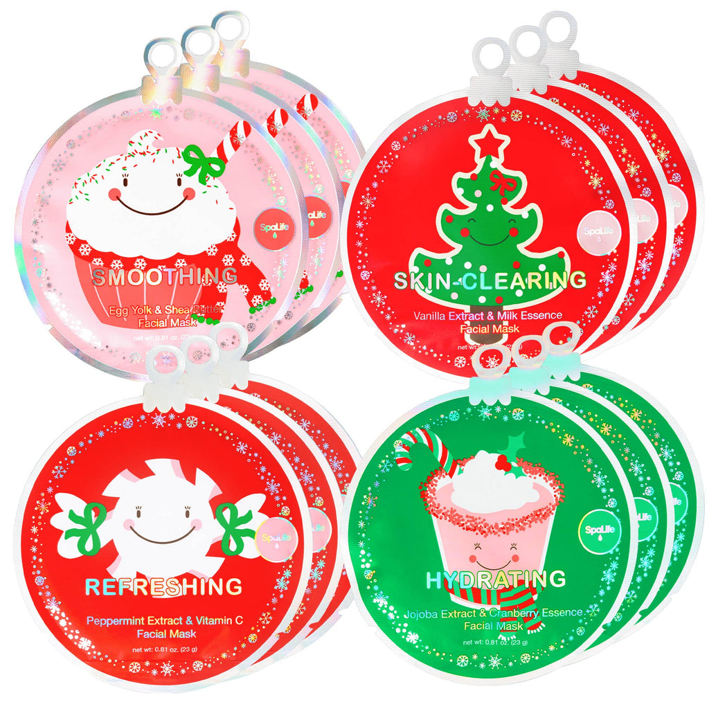 Christmas Holiday Stocking Stuffer Facial Masks