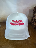 F*CK OFF RESPECTFULLY TRUCKER HAT