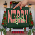 MERRY CANDY CANE STRIPED SWAEATSHIRT