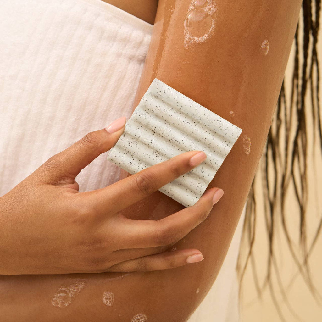 JOJOBA BEAD EXFOLIATING BODY WASH BAR