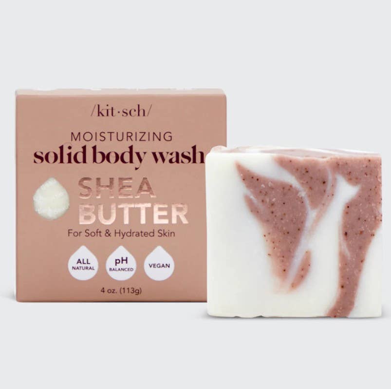SHEA BUTTER EXFOLIATING BODY WASH