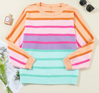 MULTICOLOR LOOSE SWEATER