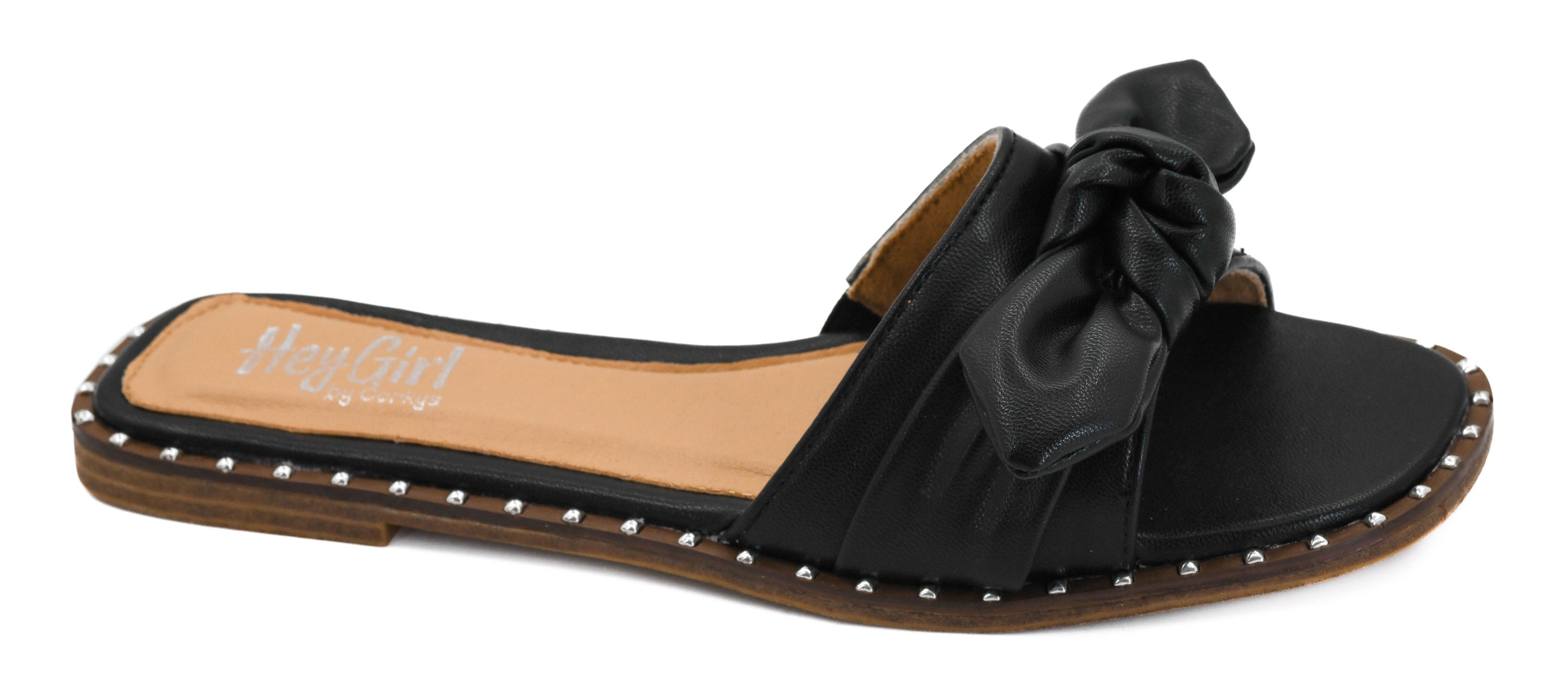 HEYGIRL CLAM BAKE BLACK SANDAL