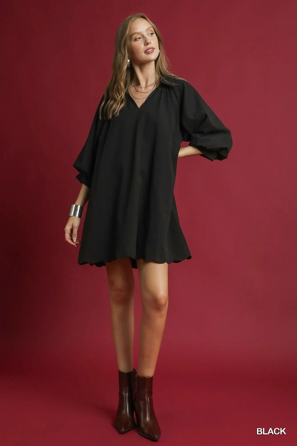 UMGEE TUNIC DRESS WITH POCKETS