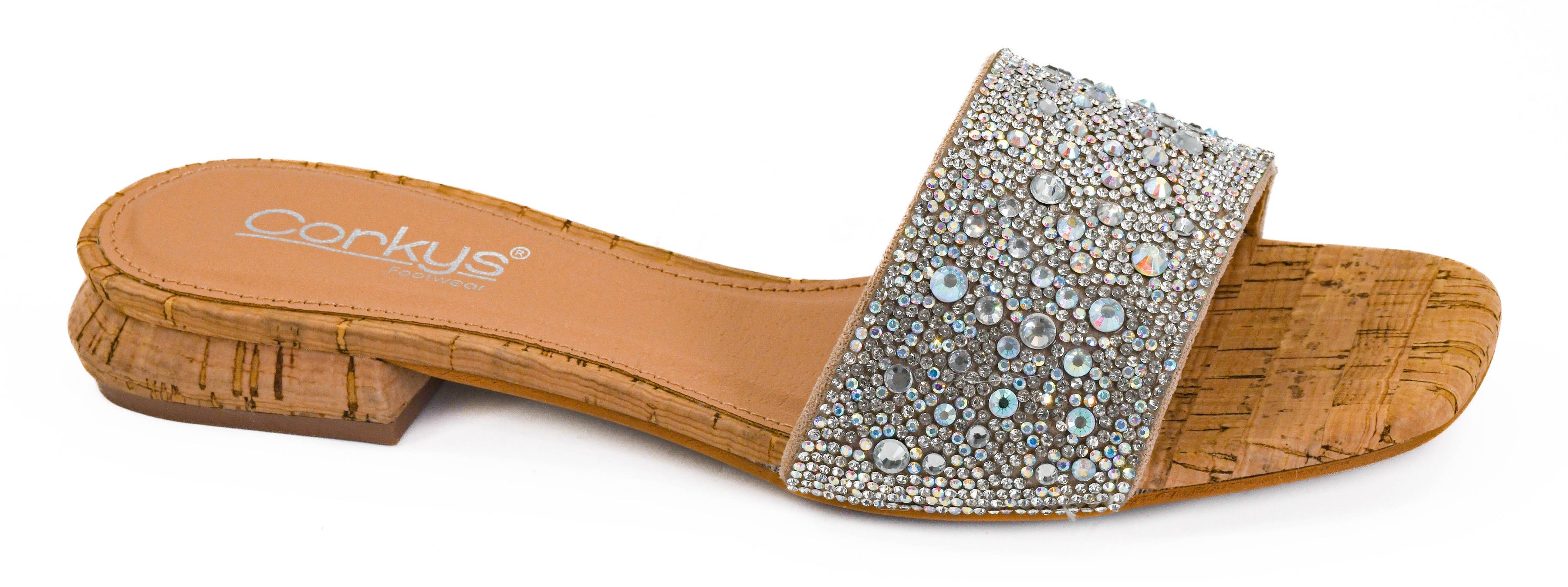 CORKY OUR LITTLE SECRET RHINESTONE SANDALS