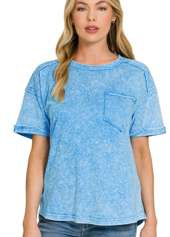 HALO WASHED RELAXED FIT TEE