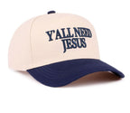YALL NEED JESUS CANVAS HAT