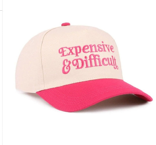 EXPENSIVE & DIFFICULT CANVAS HAT