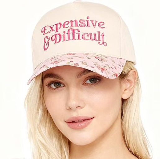 EXPENSIVE & DIFFICULT CANVAS HAT