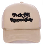 F*CK OFF RESPECTFULLY TRUCKER HAT