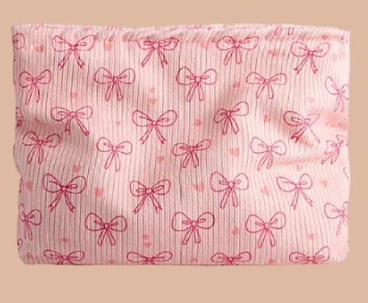 BOWKNOT PATTERN MAKEUP BAGS