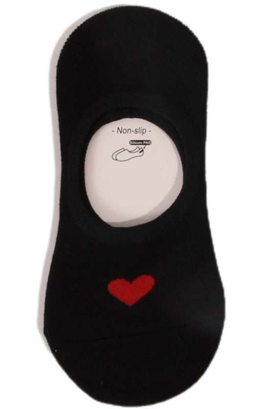 LOVEY HEART INVISIBLE SOCKS