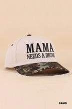 MAMA NEEDS A DRINK CAP