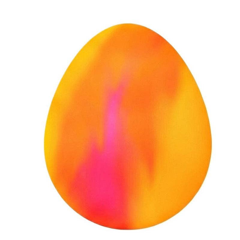 COLOR CHANGING SQUISHY EGG-ORANGE