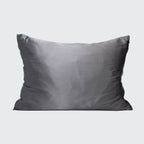 SATIN PILLOWCASE - STANDARD CHARCOAL
