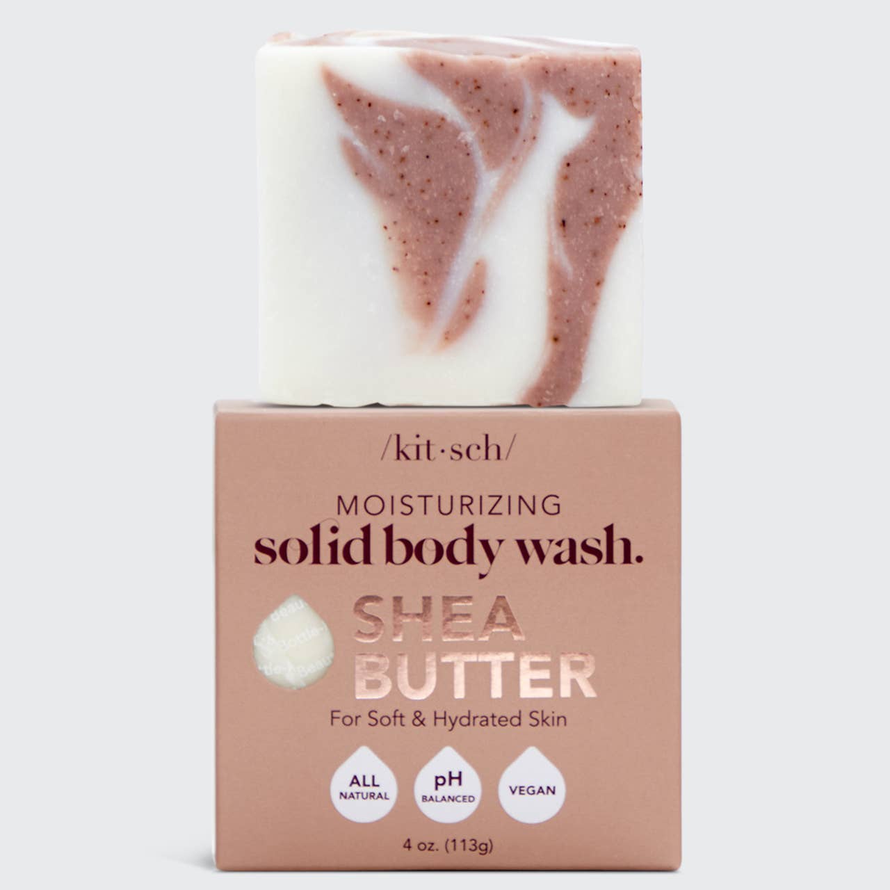 SHEA BUTTER EXFOLIATING BODY WASH