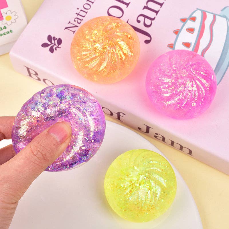 GLITTER SQUISHY MINI DUMPLING