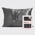 SATIN PILLOWCASE - STANDARD CHARCOAL