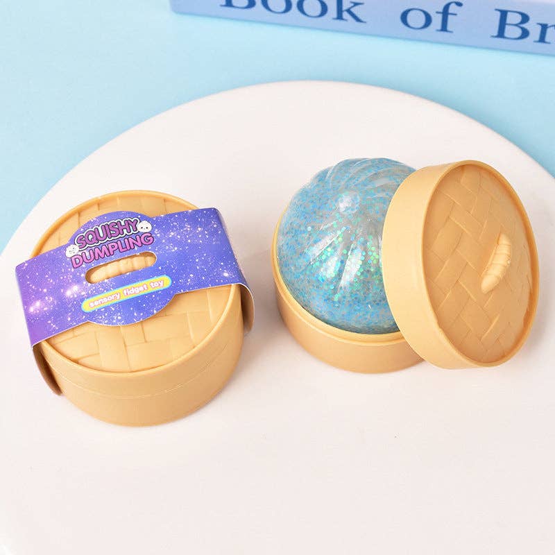GLITTER SQUISHY MINI DUMPLING