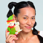 Christmas Holiday Santa's WorkShop Facial Masks